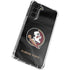 Florida State University Black Jersey Galaxy S21 FE Clear Case